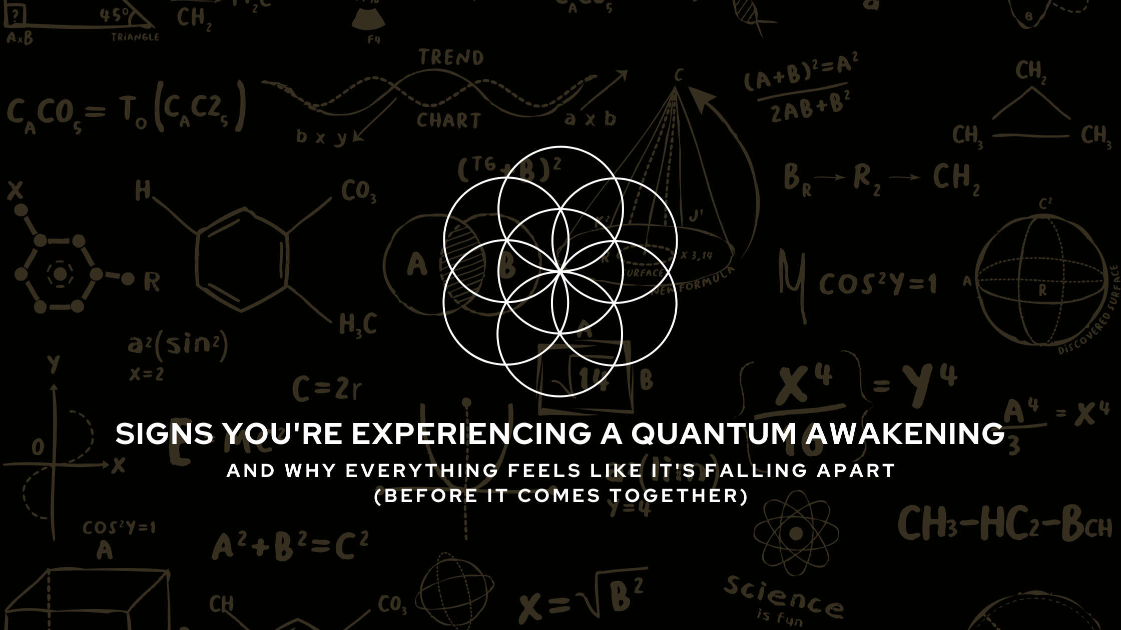 Signs You're Experiencing a Quantum Awakening - And Why Everything Feels Like It's Falling Apart (Before It Comes Together)